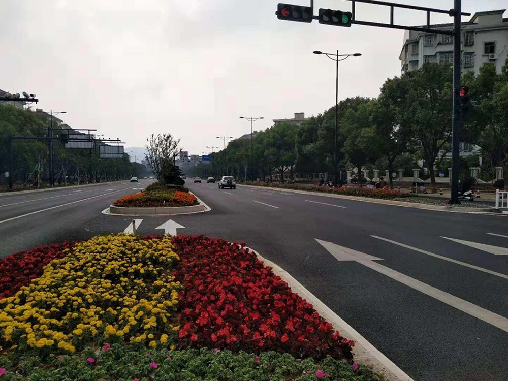 海天大道定海段提升工程