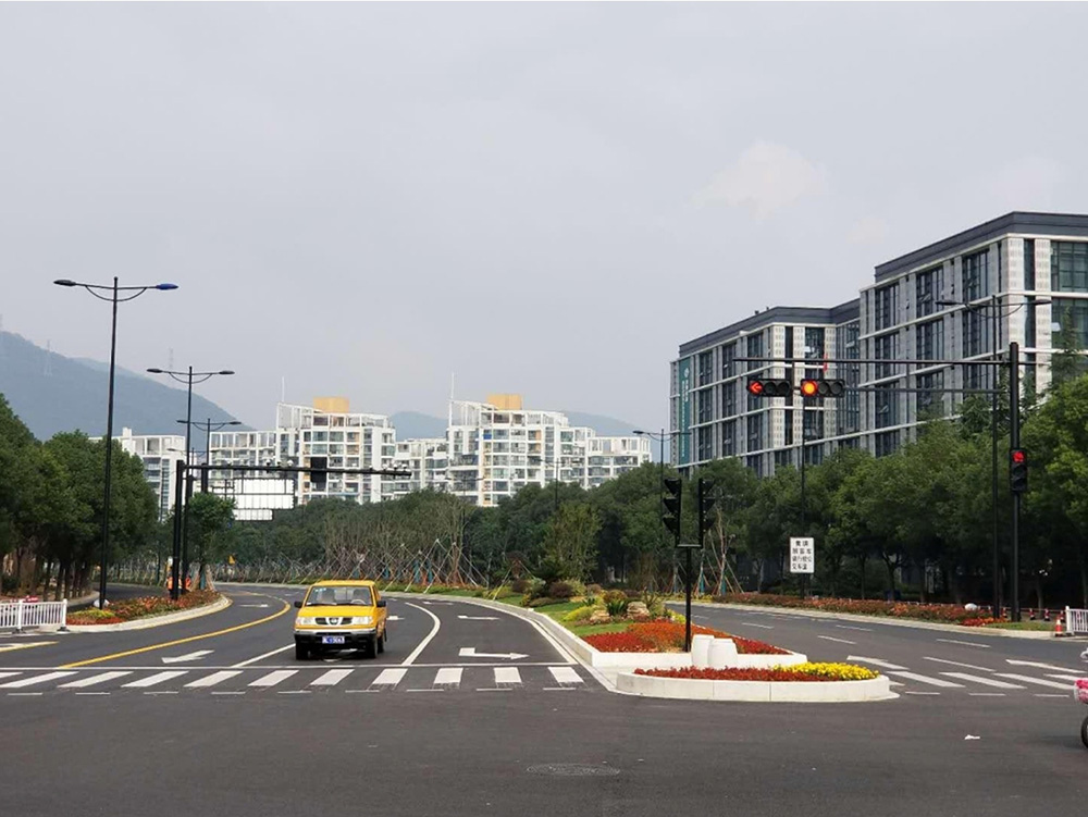 海天大道定海段提升工程